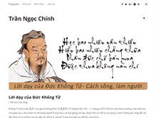 Tablet Screenshot of ngocchinh.com